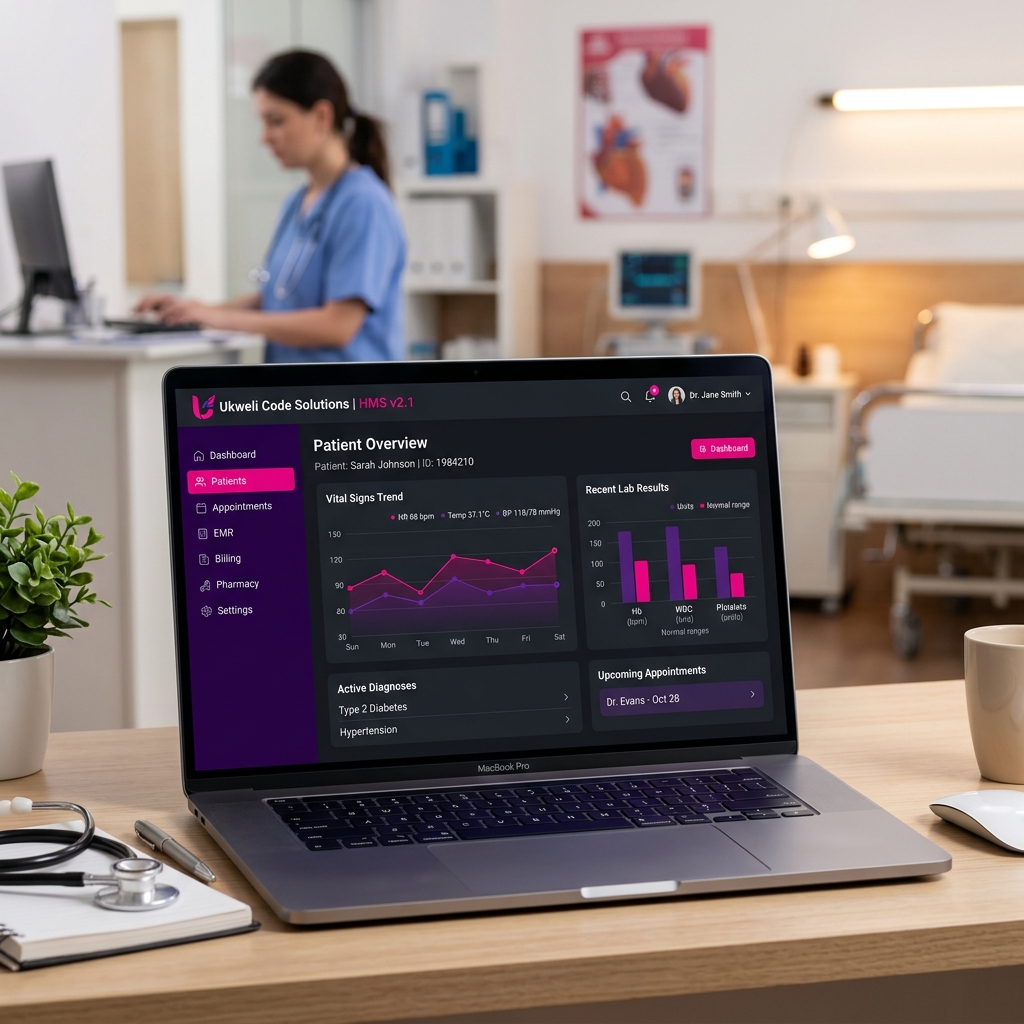 Hospital Management System showcase