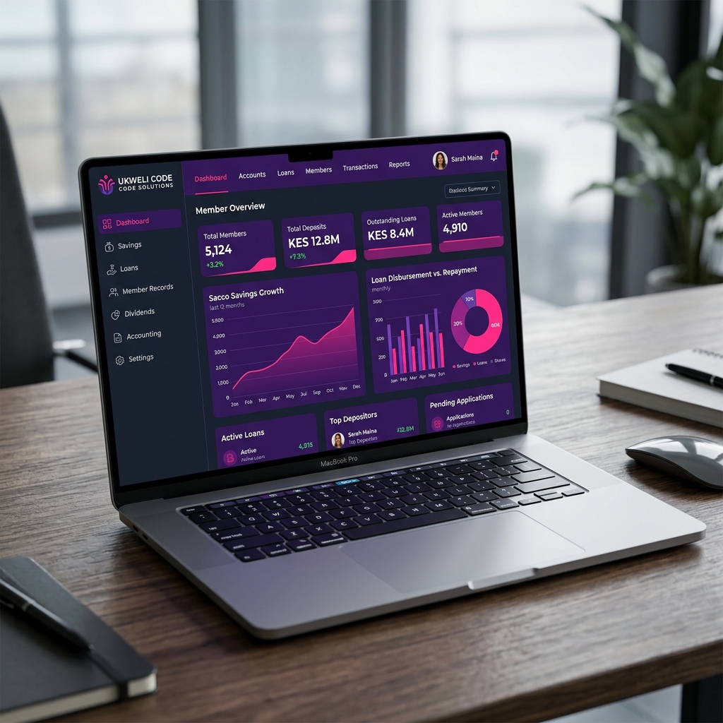 Sacco Management System showcase