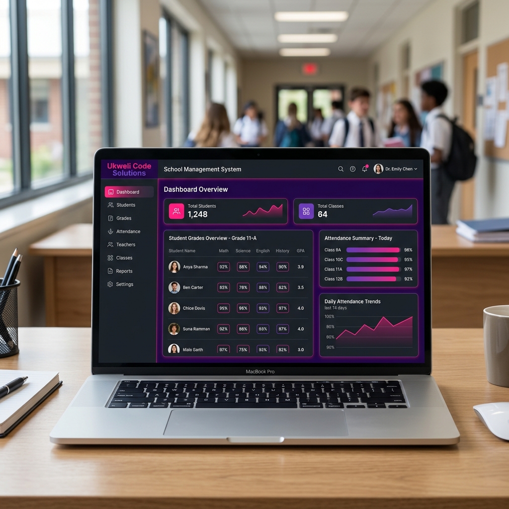 School Management System showcase